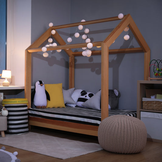 Kids Bed Wood House